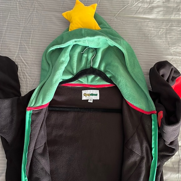 Tipsy Elves Christmas Tree Toss Game Jumpsuit - Picture 10 of 15